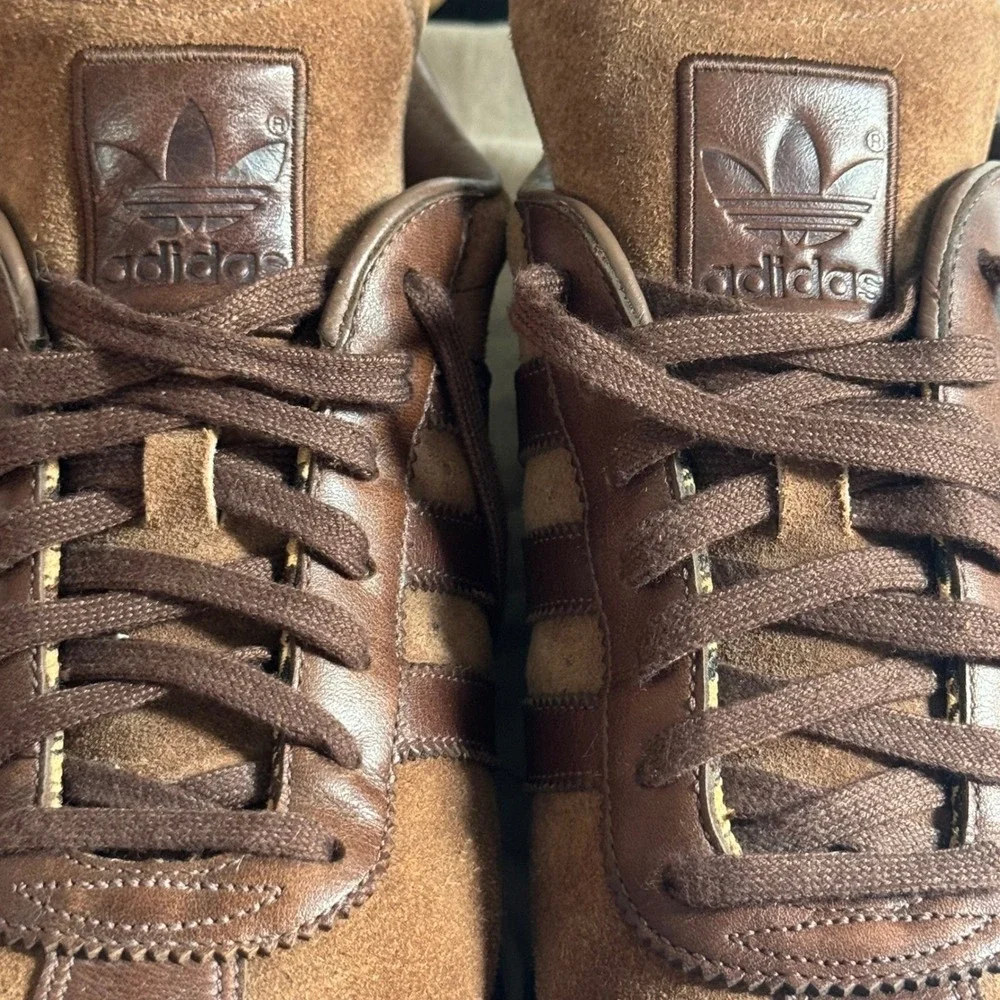 Rare Adidas Tobacco LX Coffee Brown Suede Vintage 2002 Collectors Sneakerhead 11
